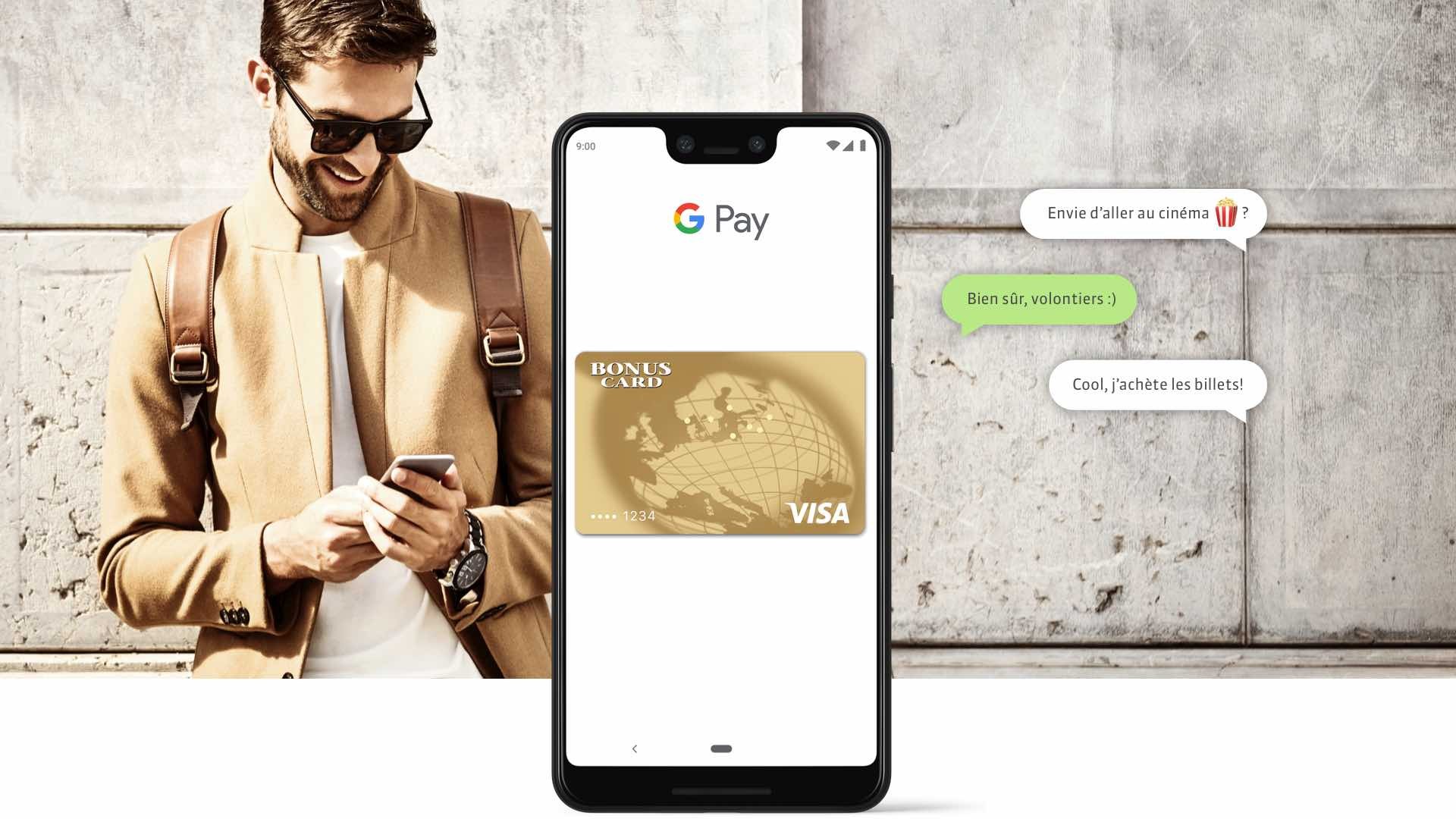 Bonuscard Google Pay