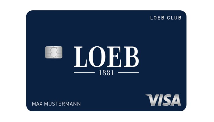LOEB Club Visa Karte